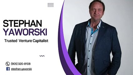 Trusted Venture Capitalist - Stephan Yaworski