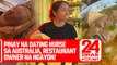 Pinay na dating nurse sa Australia, restaurant owner na ngayon! | 24 Oras Weekend Shorts