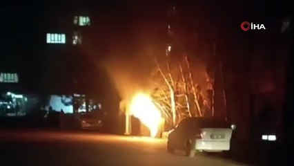 Siverek’te elektrik panosu bomba gibi patladı