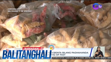 Muslim delicacies, ibinebenta bilang paghahanda sa "Pagbukah" o breaking of fast | BT