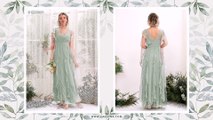 The prettiest sage green bridesmaid dresses to shop online from Carlyna.com. Today we are reviewing Carlyna and their $99 dresses!