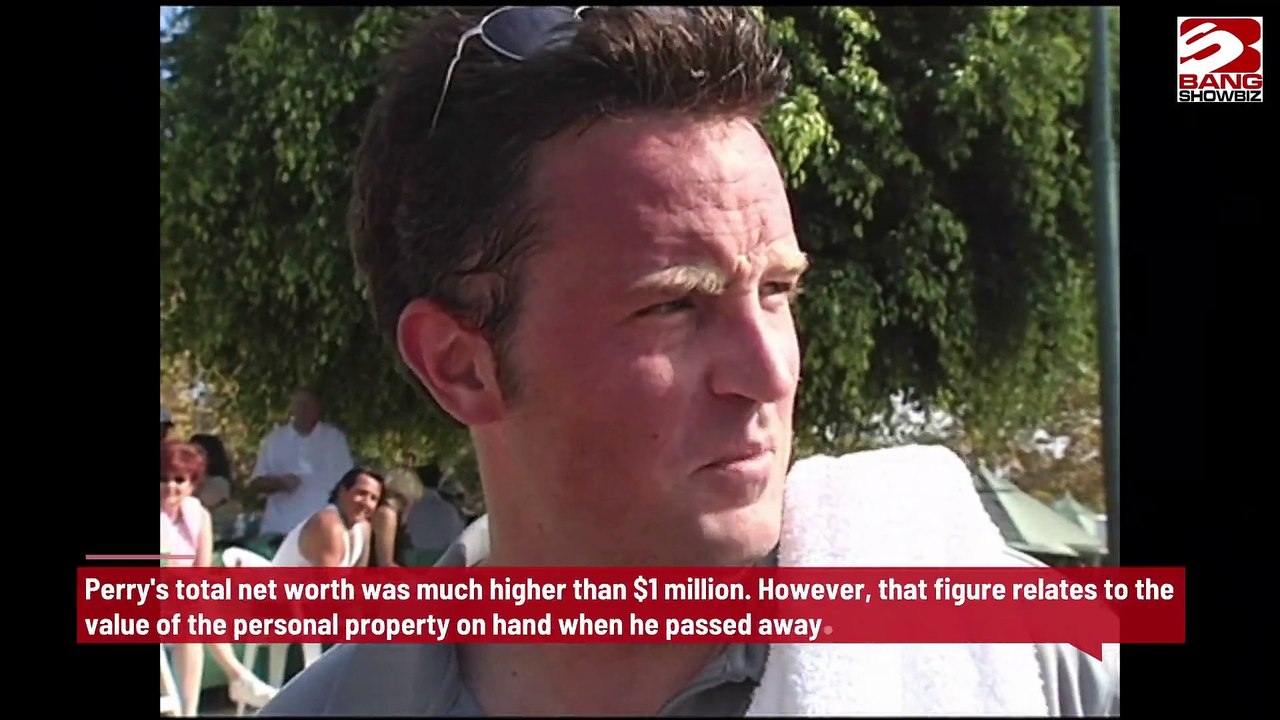 Matthew Perry Left Substantial Assets in Trust Before He Passed Away.