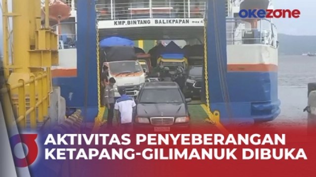 Pasca Nyepi, Aktivitas Penyeberangan Ketapang-Gilimanuk Dibuka Kembali