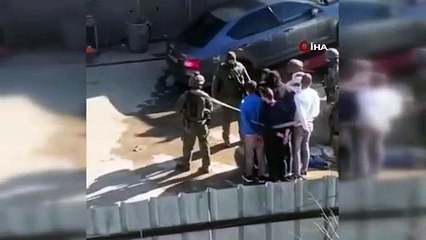 İsrail ordusunun insanlık dışı zulmü kamerada