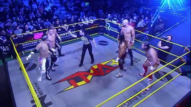X-Division Champion Mustafa Ali & Grizzled Young Vets (Zack Gibson & James Drake) vs. Time Machine (Alex Shelley, Chris Sabin & KUSHIDA) TNA Sacrifice 2024