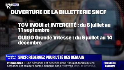 La SNCF met en vente ce mercredi ses billets pour l'été
