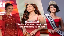 On the Spot: These Kapuso beauties are rocking it in red