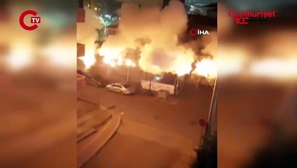 Trafoda patlama: 10 sokak elektriksiz kaldı