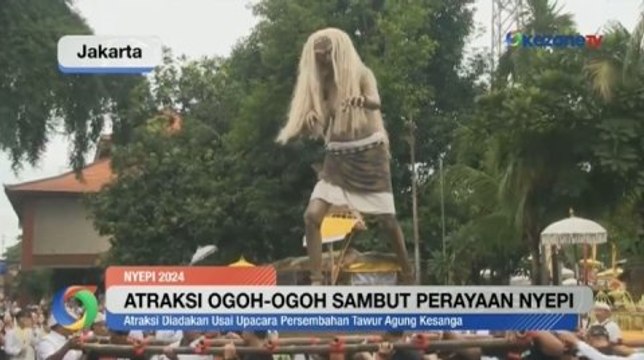 Atraksi Ogoh-Ogoh Sambut Perayaan Hari Raya Nyepi