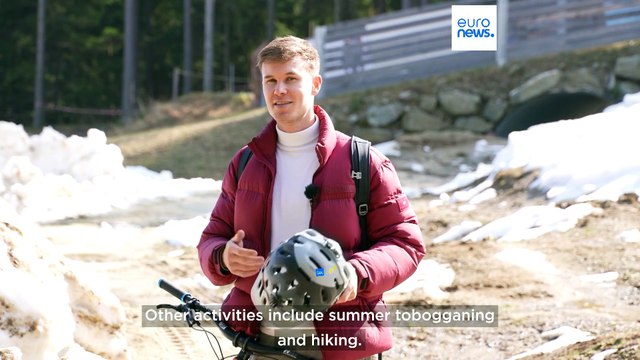 Austrian ski resort transitions to summer sports after snowless winters