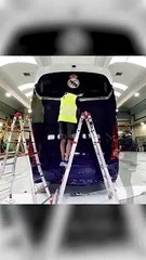 Real Madrid takım otobüsünü böyle yeniledi