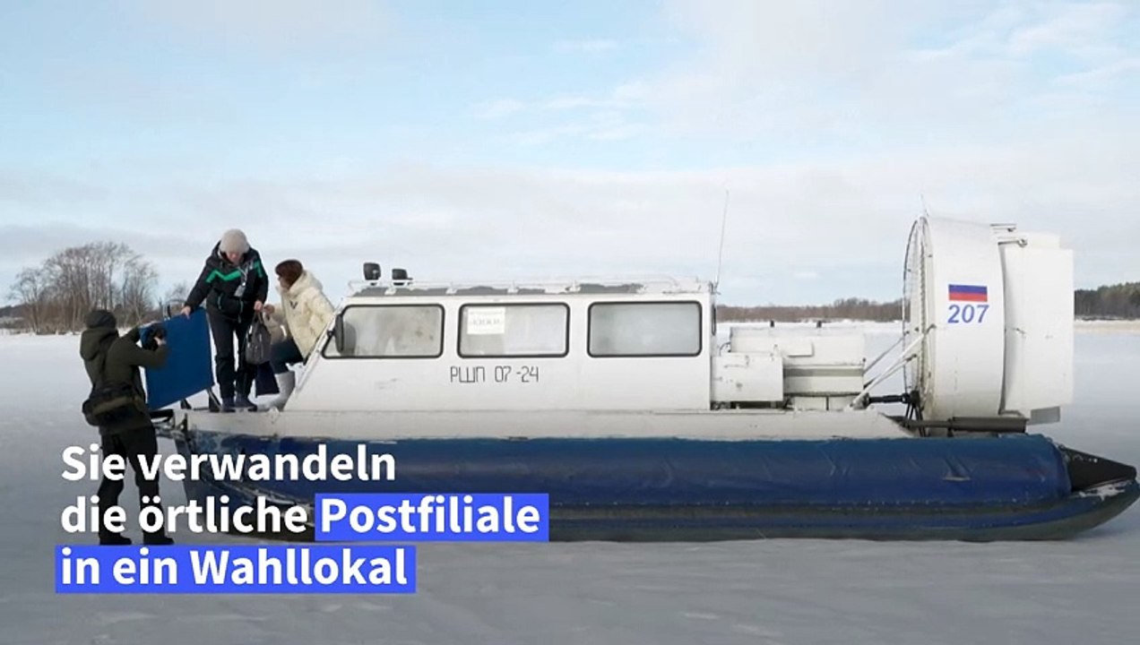 Russland: Stimmabgabe in entlegenen Regionen hat begonnen
