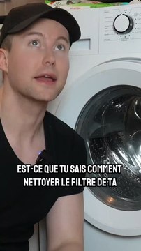 Comment nettoyer le filtre de la machine à laver sans mettre de l’eau partout