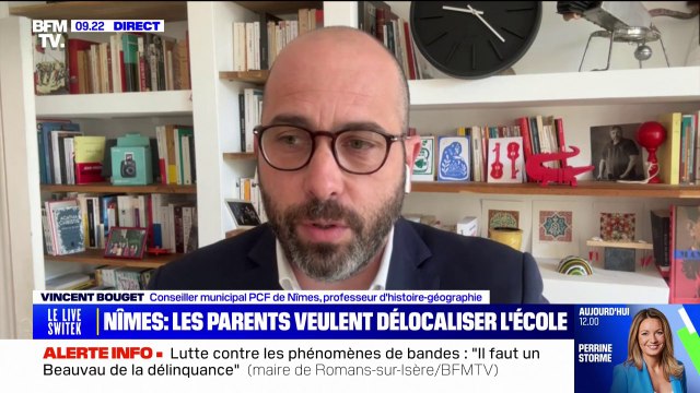 Il faut les écouter : Vincent Bouget, conseiller municipal de Nîmes, réagit à la volonté de certains parents de délocaliser une école en raison du trafic de drogue