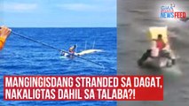Mangingisdang stranded sa dagat, nakaligtas dahil sa talaba?! | GMA Integrated Newsfeed