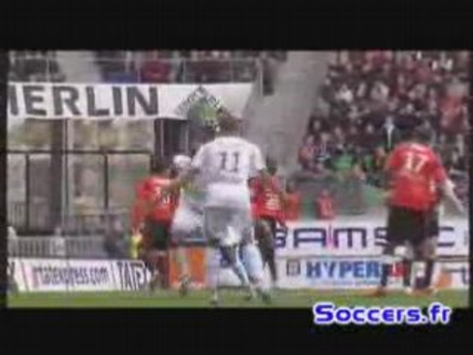 rennes-bordeaux 32emes journee 2007/2008 1er but diarra