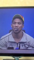 Anthony Joshua annonce un grand soutien à Francis Ngannou (VIDEO)