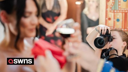 Wedding photographer's second shooter is his super talented 10-year-old daughter