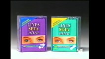 Pubblicità/Bumper anno 1994 Canale 5 - Lines Seta Ultra