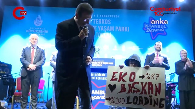 Ekrem İmamoğlu'ndan gece açılışı_ Gece gündüz çalışmaya devam edeceğiz...