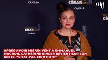 Après avoir mis un vent à Emmanuel Macron, Catherine Ringer revient sur son geste, “c’est pas mon pote”