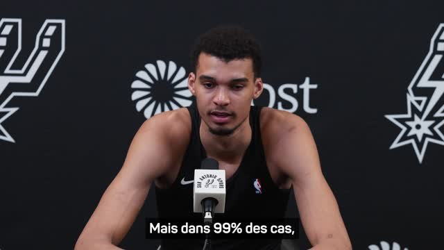 Spurs - Wembanyama : Se faire dunker dessus, ce n’est rien