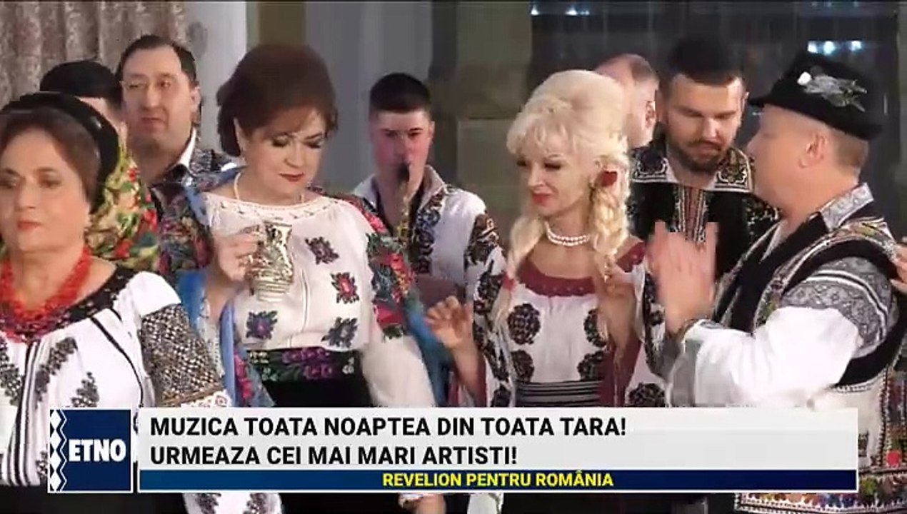 Laura si Victor Lavric - Am venit cu drag la voi (Revelion pentru Romania - ETNO TV - 2024)