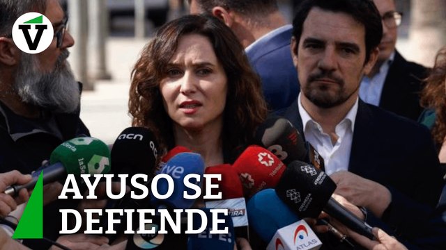 Ayuso, se defiende: Primero fue mi difunto padre, después mi hermano y ahora tocaba el novio