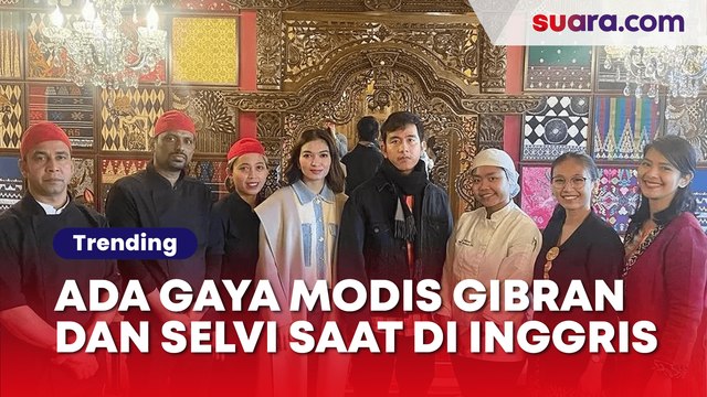 Sambangi Restoran Raffi Ahmad di Paris, Adu Gaya Modis Gibran Rakabuming Raka dan Selvi Ananda