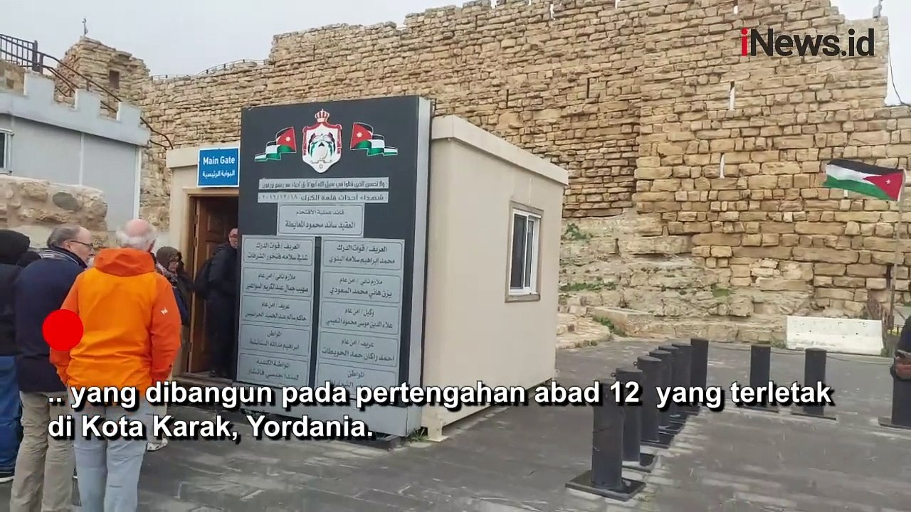 Jelajah Kastil Al Karak di Yordania, Benteng Sejarah yang Dibangung Abad ke-12