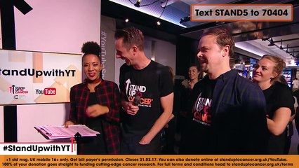 Ashens and Mat Riley Chat - Stand Up To Cancer with YouTube