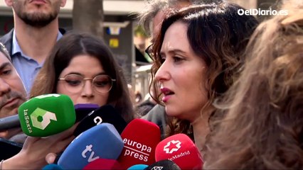 Ayuso: “Ahora tocaba el novio, pero no ha habido tramas ni nada de lo que se está intentando desde Moncloa”