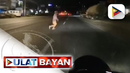 Lalaking biglang naglahong parang bula habang tumatawid ng kalsada sa Misamis Oriental, viral...