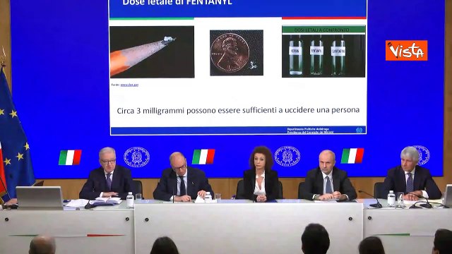 Droghe, Mantovano: Non c'? emergenza Fentanyl in Italia, ma ? bene non trovarsi scoperti