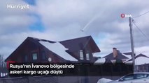 Rusya'nın İvanovo bölgesinde askeri kargo uçağı düştü