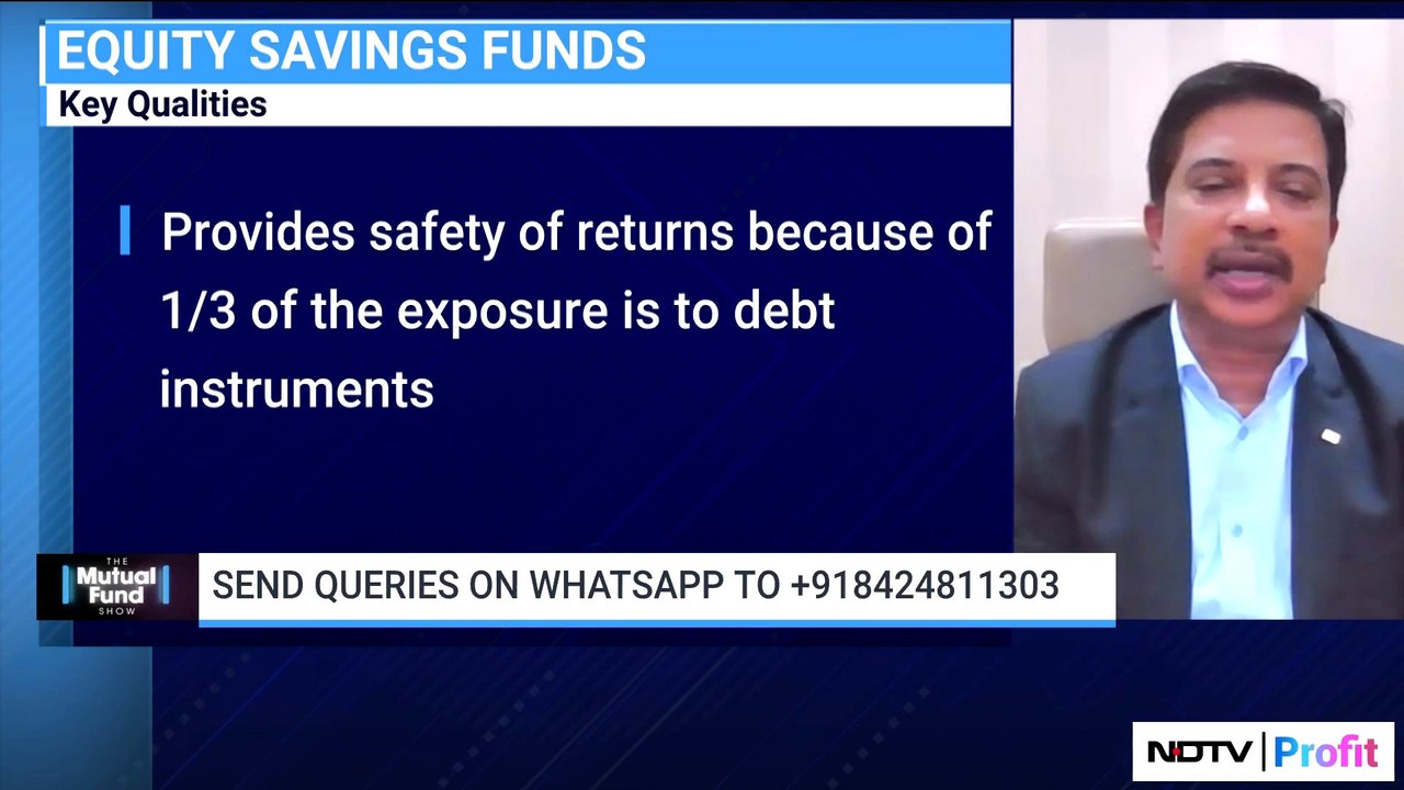 Swarup Mohanty, Vice Chairman & CEO, Mirae Asset Investment Managers on Equity Savings Funds | NDTV Profit
