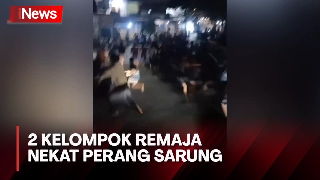 2 Kelompok Remaja Perang Sarung Usai Salat Tarawih di Bogor