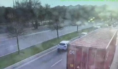 Bakırköy'de 4 kişinin öldüğü kaza anı kamerada