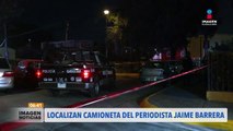 Localizan camioneta de periodista Jaime Barrera  | Imagen Noticias GDL con Ricardo Camarena