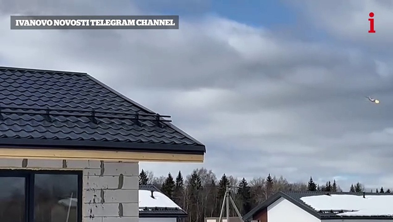 Russian military transport plane with 15 people on board has crashed on takeoff, officials say