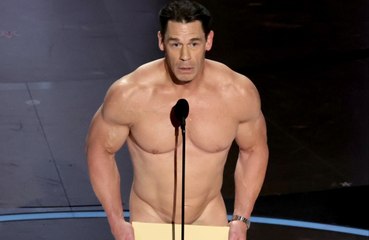 Produtor do Oscar conta que houve resistência nos bastidores sobre nudez de John Cena