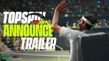 TopSpin 2K25 - Découvrez la nouvelle bande-annonce excitante 🎾