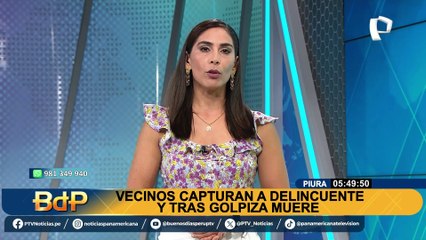 ¡Lo mataron a golpes! Vecinos capturan y linchan a delincuente que asaltó grifo