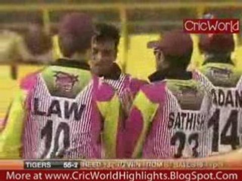 ICL 3rd Place Play-off: Part 3 Superstars v Tigers Hilites