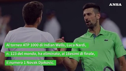 Alla scoperta di Luca Nardi, giustiziere di Novak Djokovic