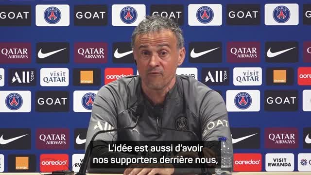 PSG - Luis Enrique : Je ressens une confiance totale des dirigeants