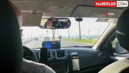 Tek tekerle ölüm oyunu kazayla bitti