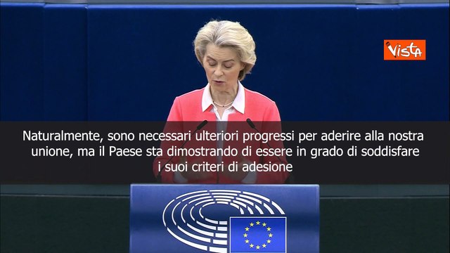 Von der Leyen: S? ai negoziati di adesione all'Ue per la Bosnia