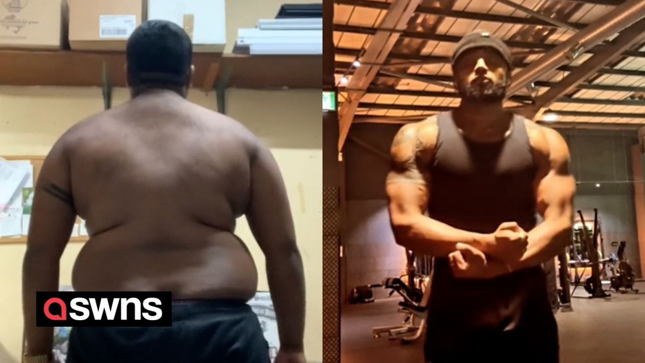 Man loses 64kg and becomes personal trainer after girlfriend left him due to weight gain