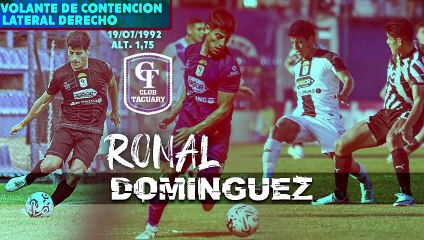 RONAL DOMINGUEZ - VOLANTE DE CONTENCION - LATERAL DERECHO 2023